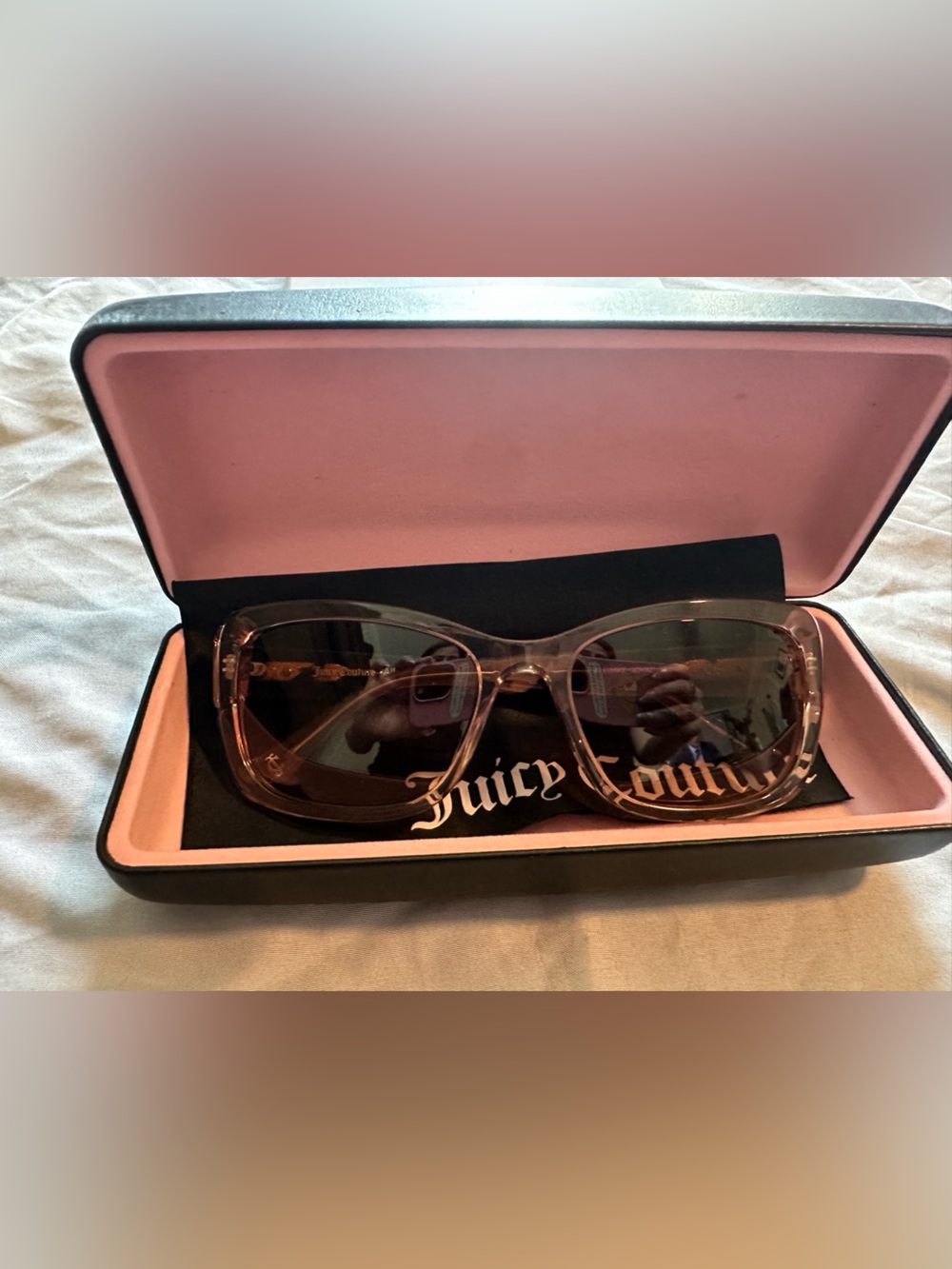 Juicy Couture Pink Tortoise Sunglasses